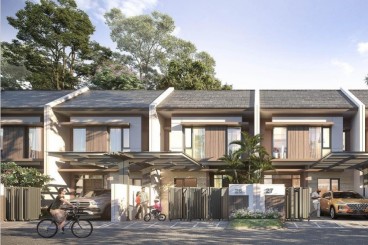 Dijual Rumah Gratis Pagar dan Canopy Area Gunung Sindur